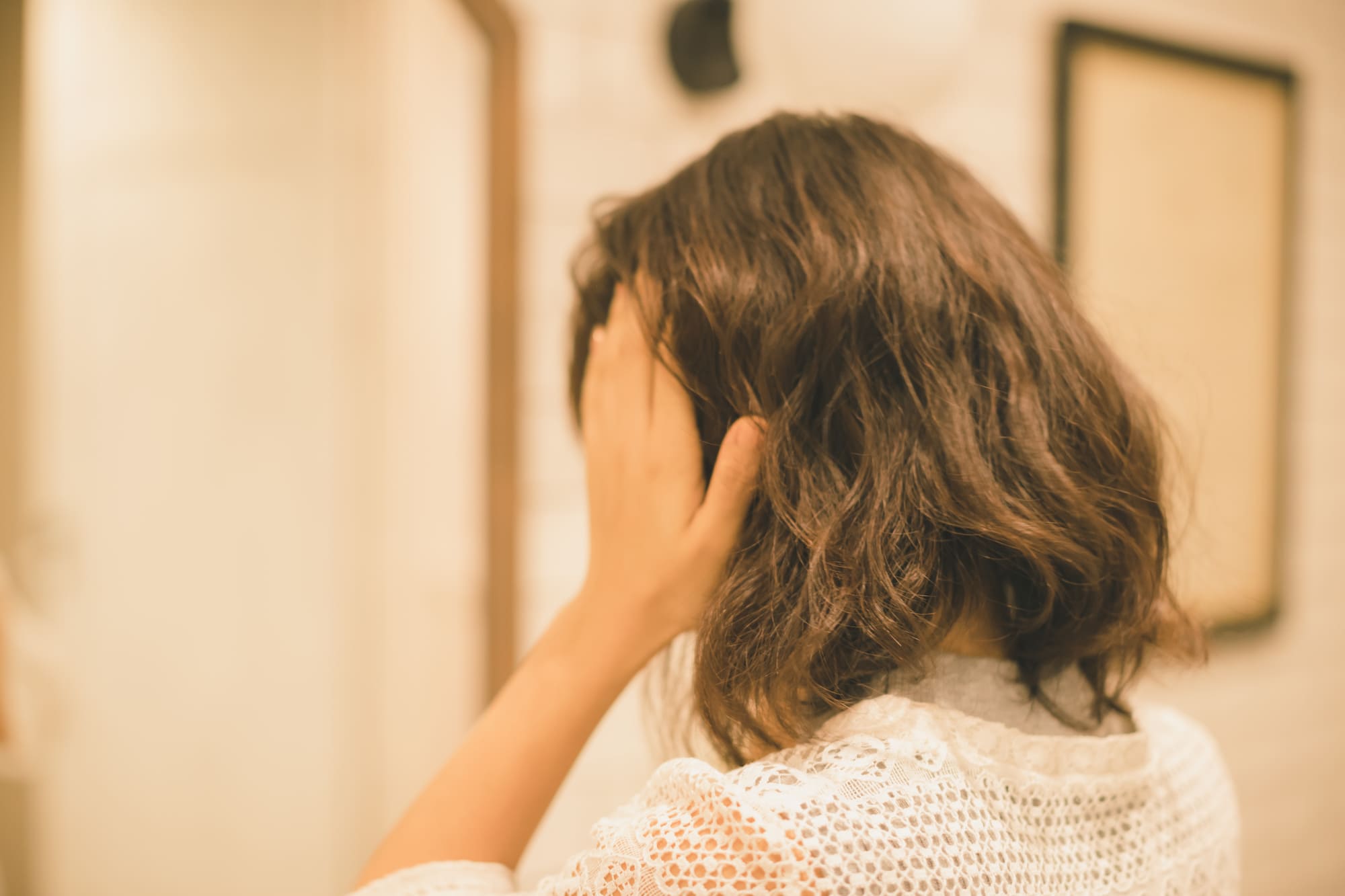 ウィッグ 生活 疲れ た