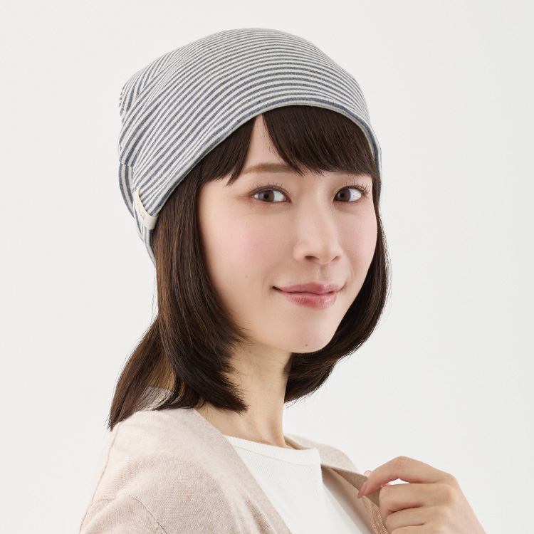抗がん剤治療　帽子　脱毛　優しい