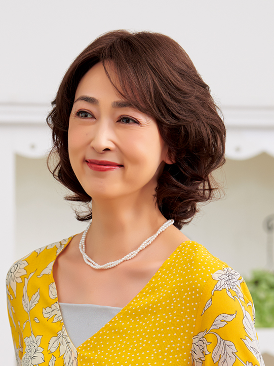 自然にトップのボリュームアップ ふんわりカールの部分ウィッグ - 高