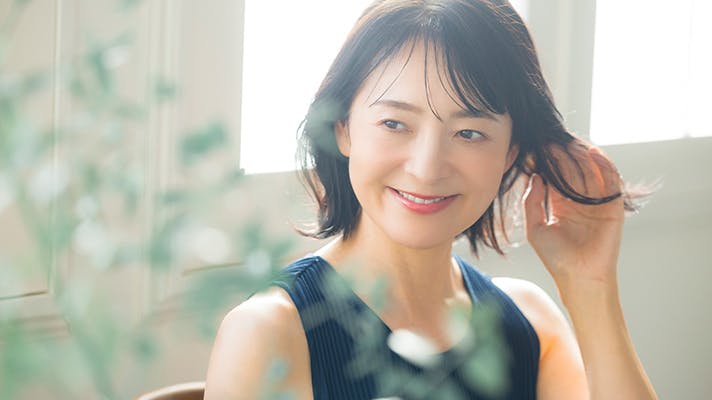 微笑む女性