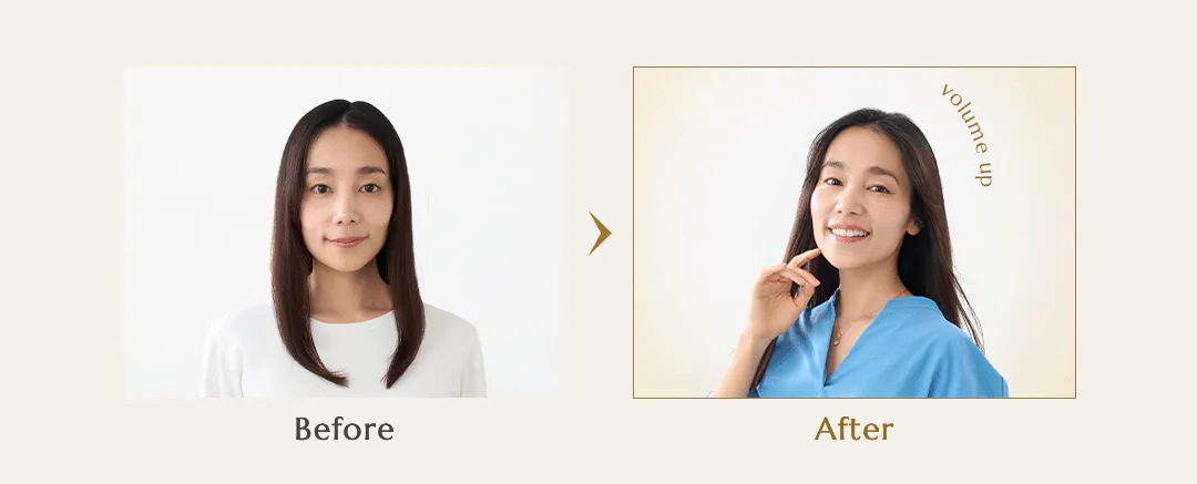 before after