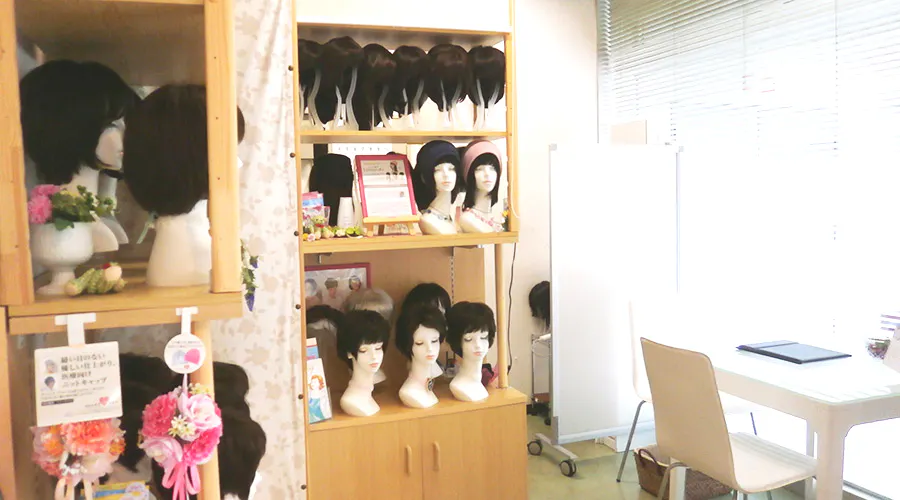 大分（大分県立病院内）頭皮ケアコーナー　内観