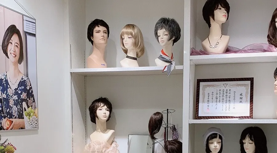 岩手大ヘアケアステーション　ウィッグ1