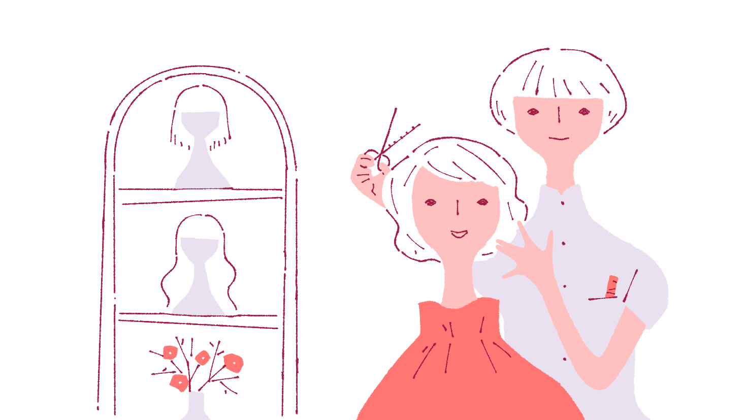 医療用ウィッグは専用の美容室でカットを！より自然なスタイルに調整