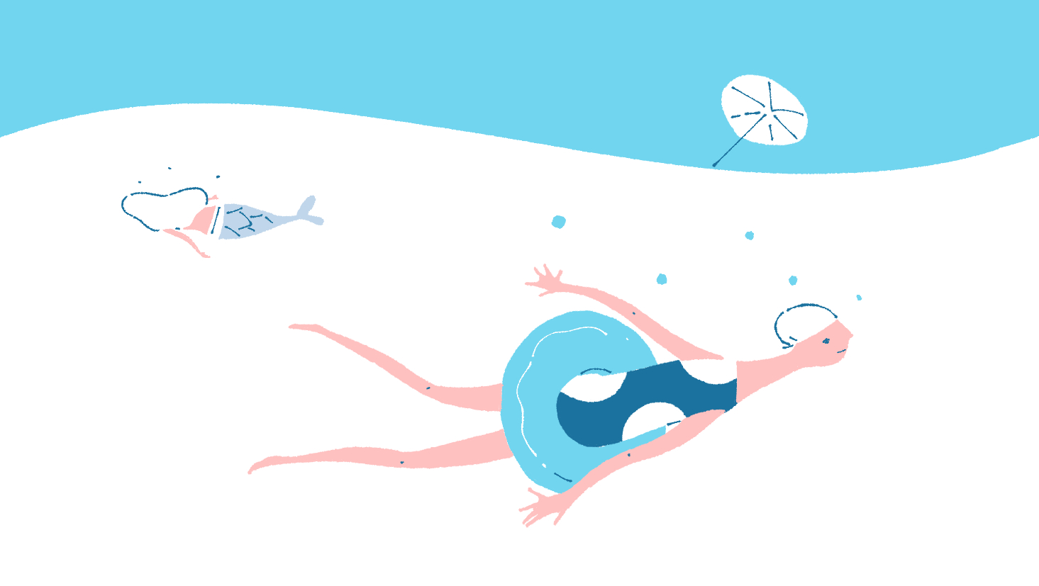 医療用ウィッグを着けたままプールに入れる？運動やスポーツとの付き合い方を紹介