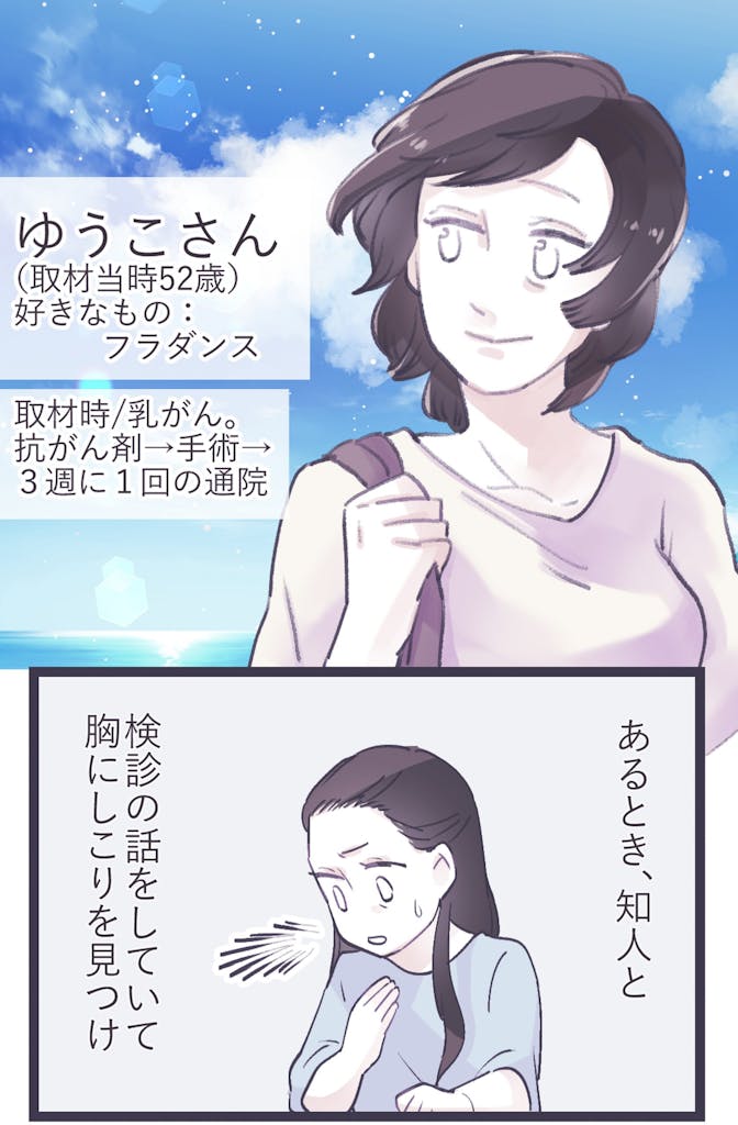 まんが ライフスタイル密着取材YUKOさん 1/12