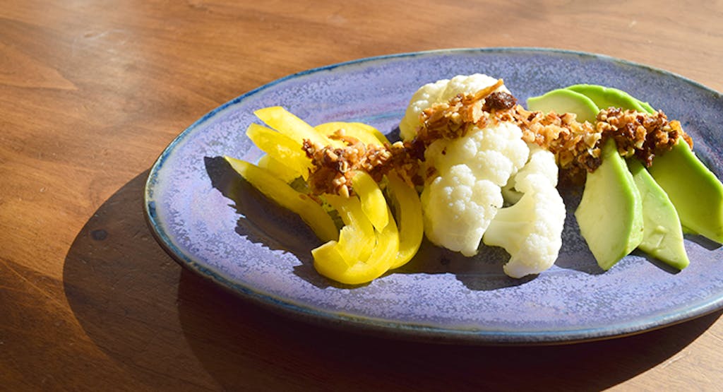 3種の野菜+サクサクしょうゆアーモンド1スプーン