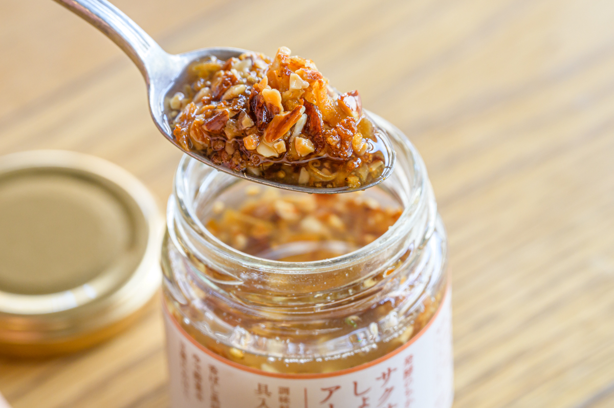 サクサクしょうゆアーモンド