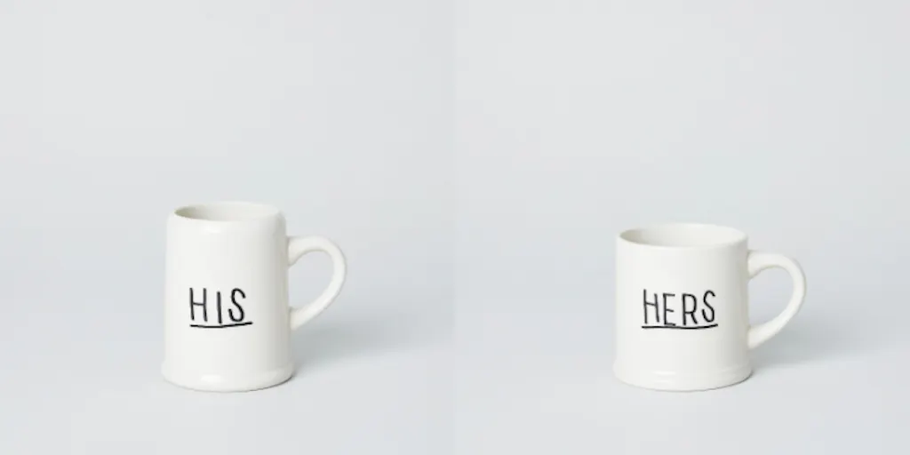 「HIS & HERS ペアマグセット」(TODAY’S SPECIAL)