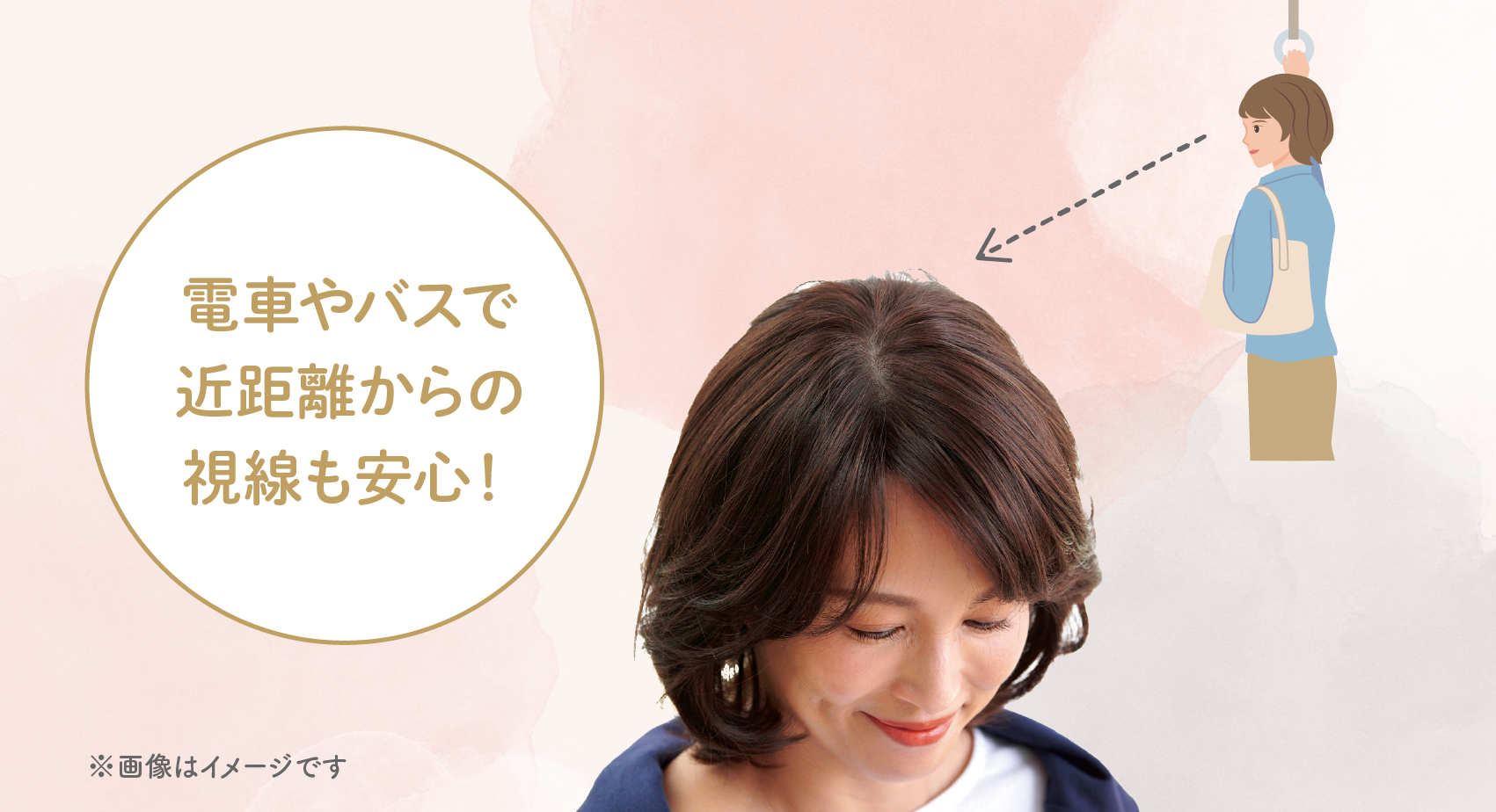 上から見られても自然