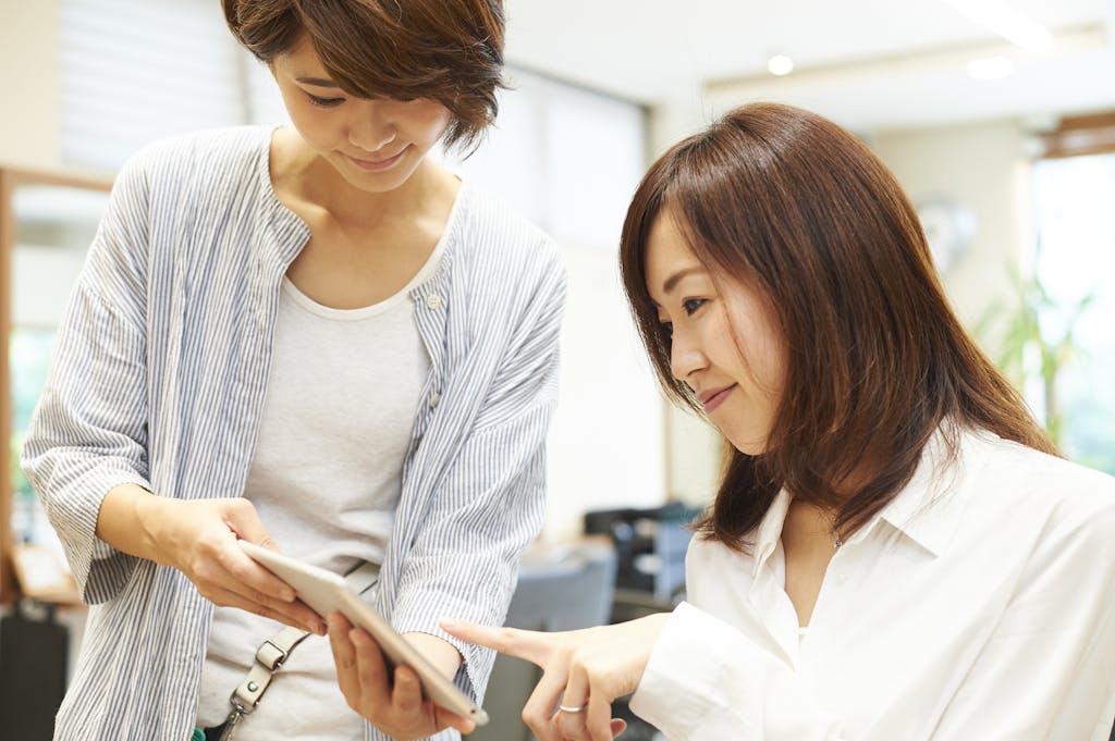 ウィッグの準備