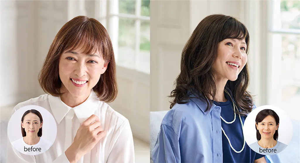 「部分用ウィッグ」「ヘアピース」