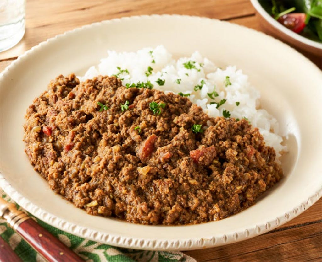 野菜がたっぷり！キーマカレー