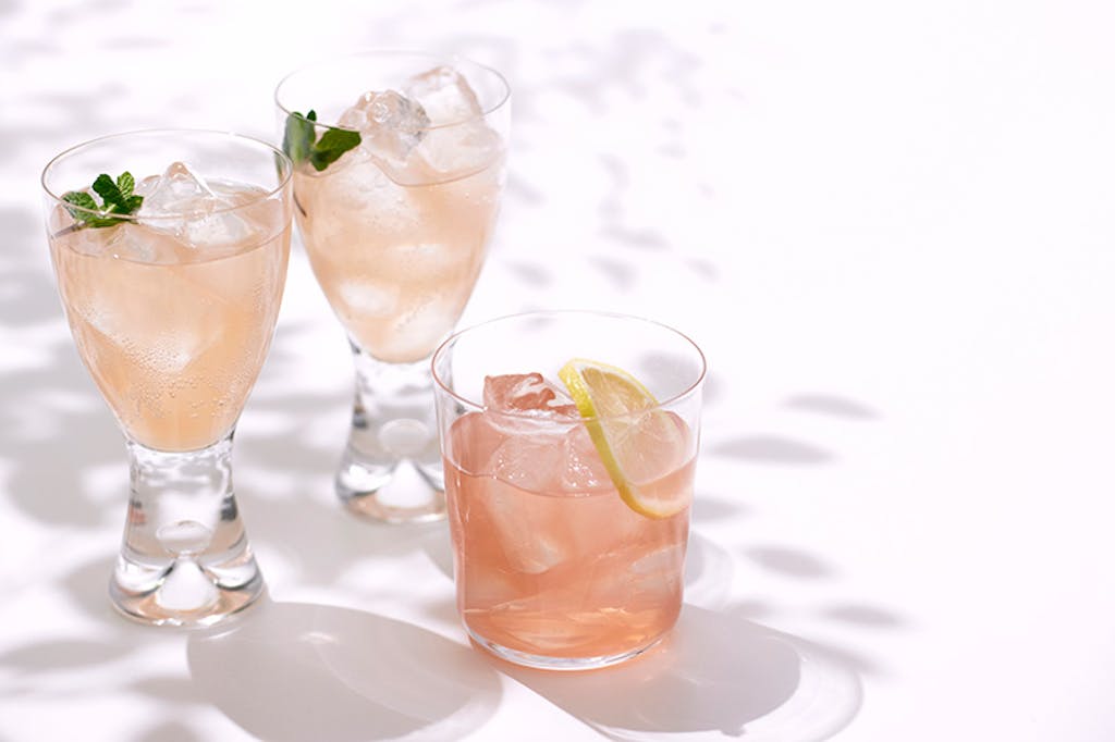 完成したフルーツシロップ