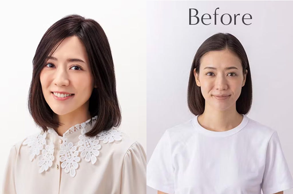 サイドのボリューム感でトータルバランスを美しく。