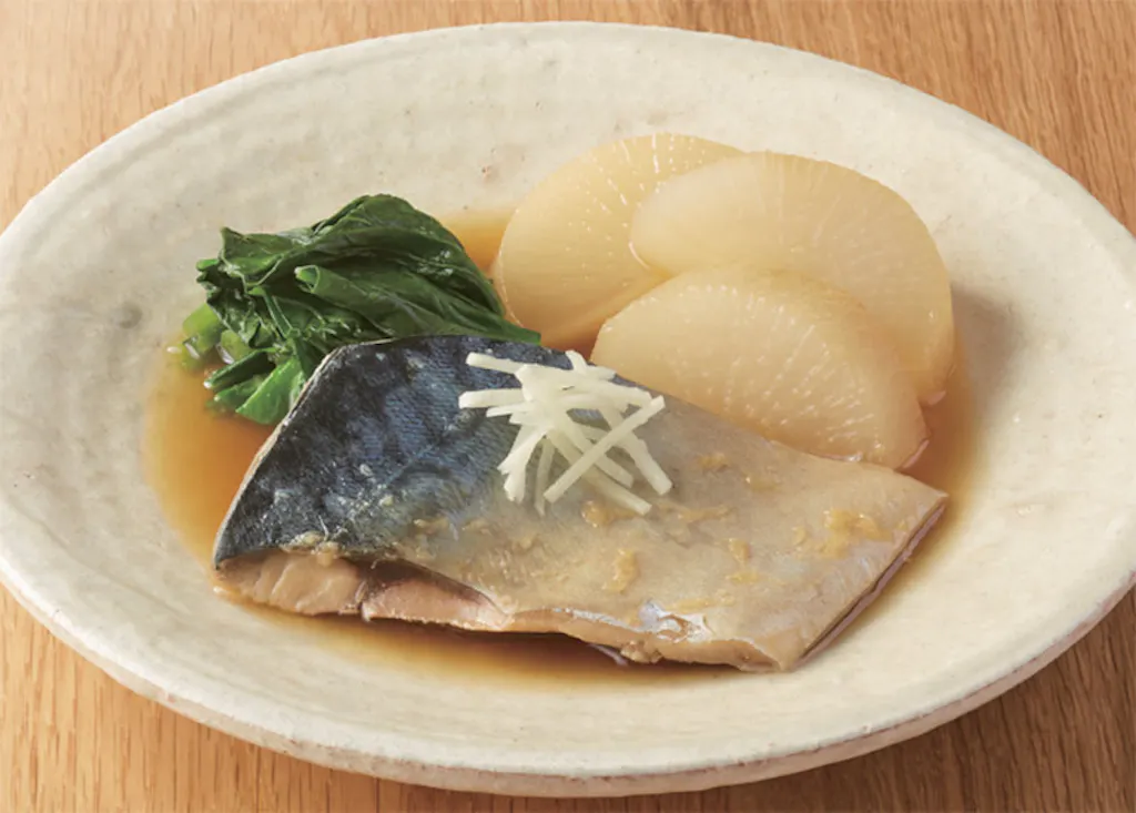 新しょうが香る さば大根の照り煮