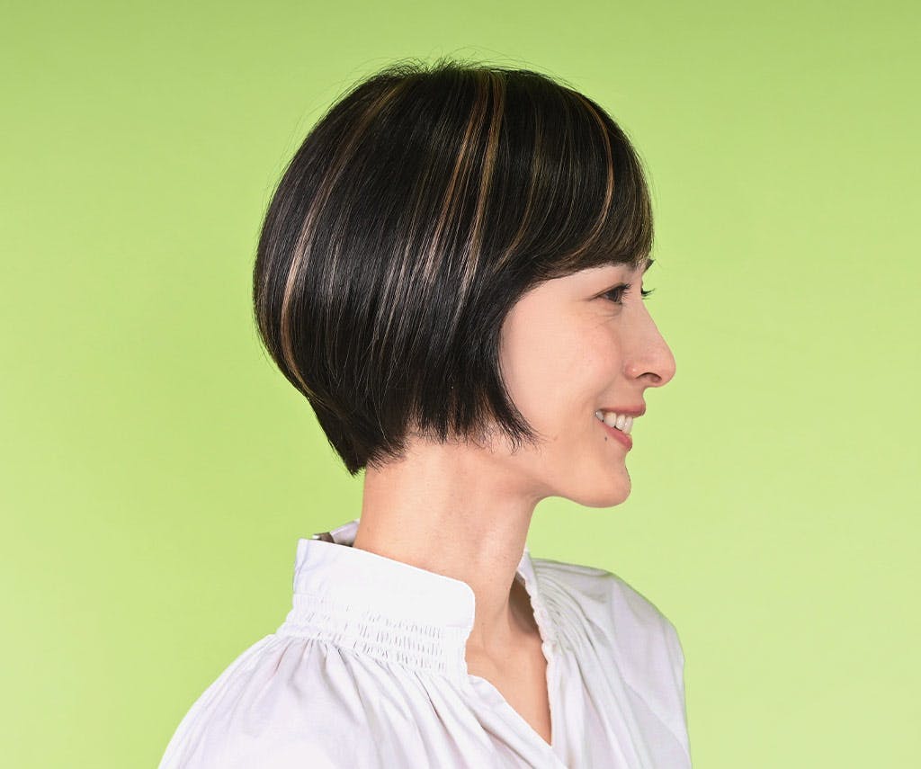 セミオーダーハーフウィッグ 053