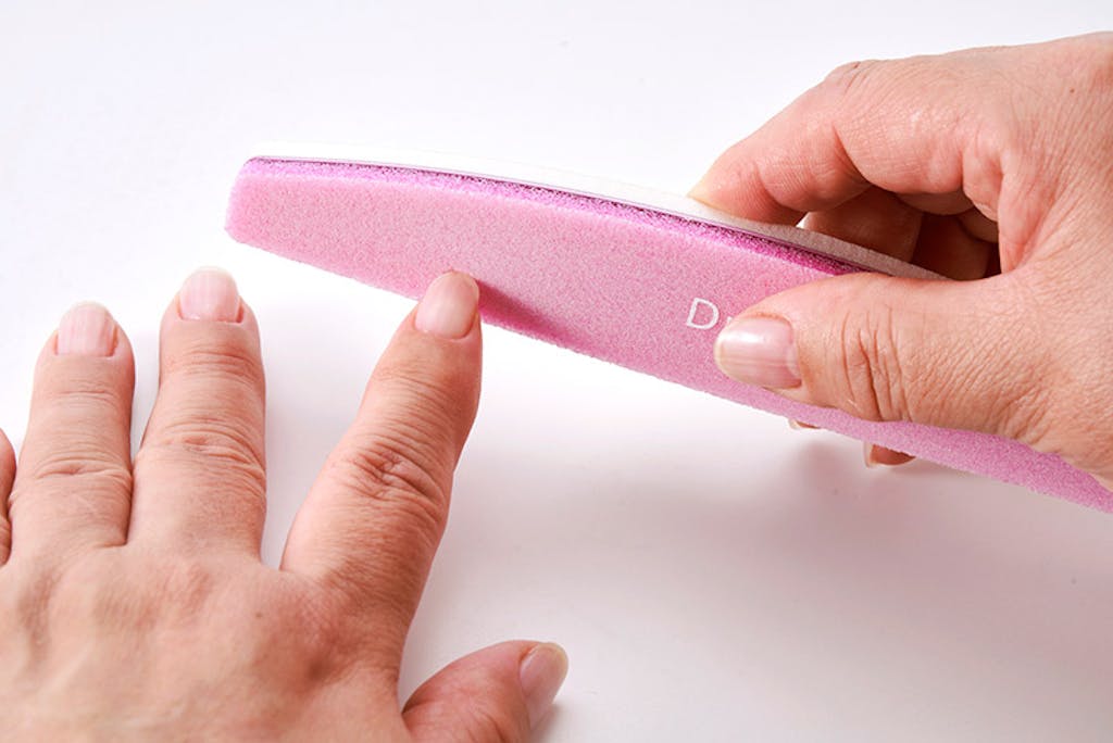 カス(バリ)をとる