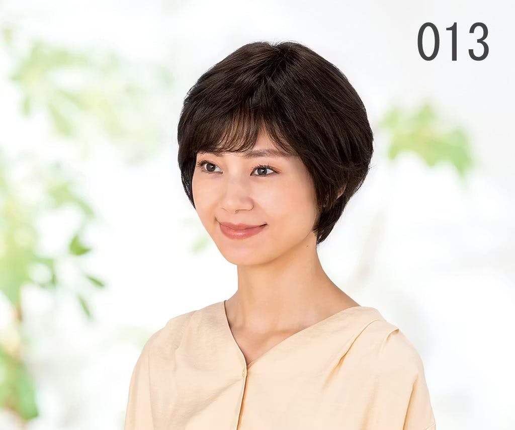 顔立ちが映えるベーシックなスタイル